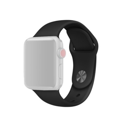 Köp Silikonarmband Apple Watch Ultra 3 49mm Svart Online