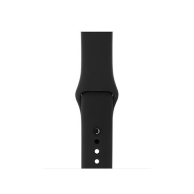 Köp Silikonarmband Apple Watch Ultra 2 49mm Svart Online