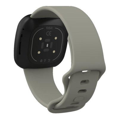Köp Silikonarmband Fitbit Versa 4/Sense 2 Grå Online