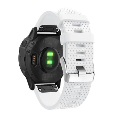 Silikonarmband Garmin Fenix 8 43mm Vit