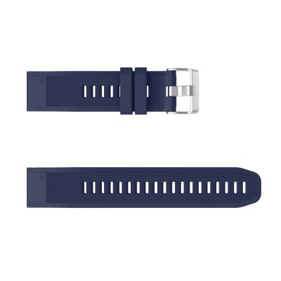 Utbytbart blått silikonarmband till Garmin Fenix 8 47mm – produktbild