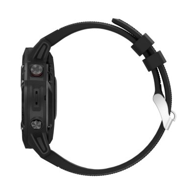 Silikonarmband Garmin Fenix 8 47mm – sidovy med spänne