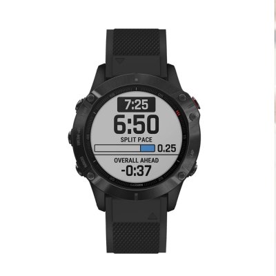 Garmin Fenix 8 47mm smartklocka med sportigt svart silikonband