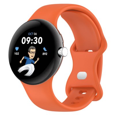 Silikonarmband Google Pixel Watch 3 41mm Orange