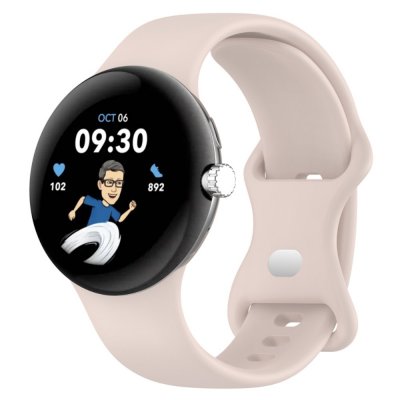 Silikonarmband Google Pixel Watch 2 Rosa