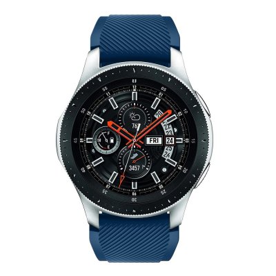 Techhuset Silikonarmband Samsung Galaxy Watch 46mm Blå Bild 2