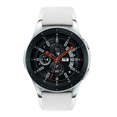 Techhuset Silikonarmband Samsung Galaxy Watch 46mm Vit Bild 2