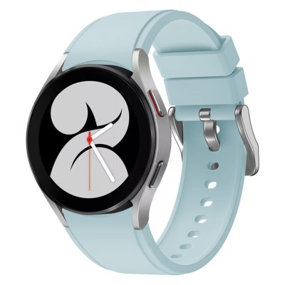 Full Fit Silikonarmband Samsung Galaxy Watch 7 40mm Ljusblå