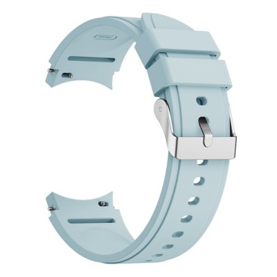 Full Fit Silikonarmband Samsung Galaxy Watch 7 40mm Ljusblå