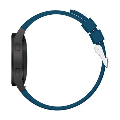Full Fit Silikonarmband Samsung Galaxy Watch FE Mörkblå