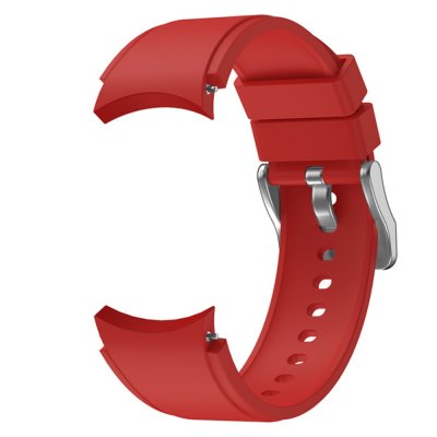 Full Fit Silikonarmband Samsung Galaxy Watch FE Röd