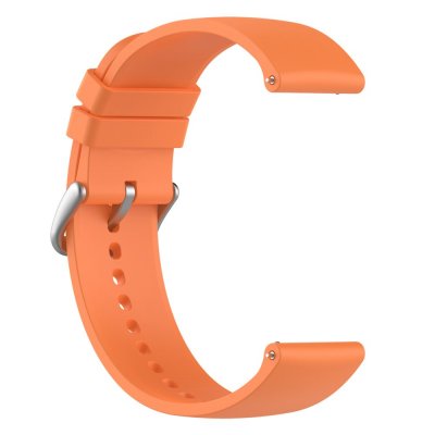 Silikonarmband till Garmin Vivoactive 6 Orange - framvy utan klocka