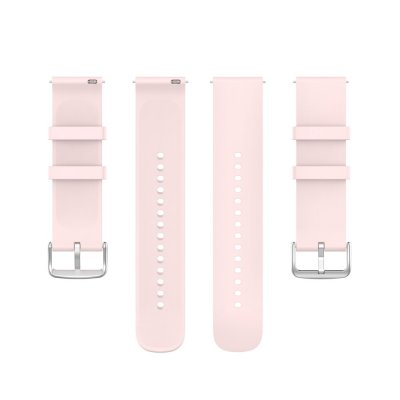 Silikonarmband till Garmin Vivoactive 6 Rosa - visning av armbandets längder