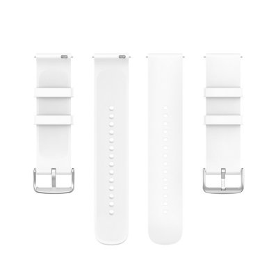 Silikonarmband Garmin Vivoactive 5 Vit - översiktbild av längderna fram och baksida