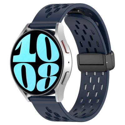 Köp Silikonarmband Sport Samsung Galaxy Watch 6 40mm Blå Online