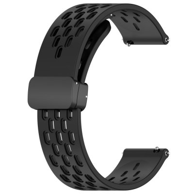 Köp Silikonarmband Sport Samsung Galaxy Watch 6 Classic 47mm Svart Online