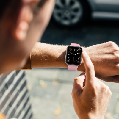 Köp Silikonarmband Till Apple Watch 38/40mm Rosa Online Idag - Techhuset.se - Techhuset 5