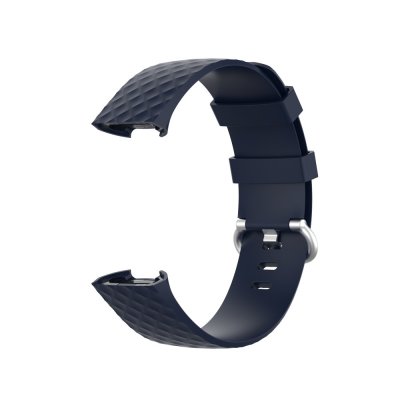 Techhuset Silikonarmband Till Fitbit Charge 3/4 Mörkblå bild 3