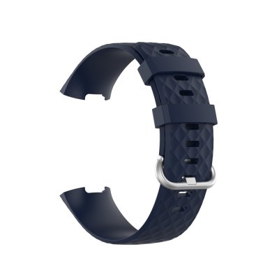 Techhuset Silikonarmband Till Fitbit Charge 3/4 Mörkblå bild 4