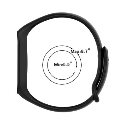 Silikonarmband Xiaomi Mi Band 7 Grå - Techhuset.se