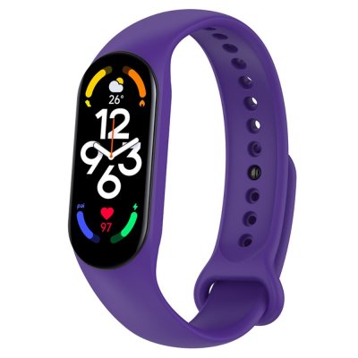 Silikonarmband Xiaomi Mi Band 7 Lila - Techhuset.se