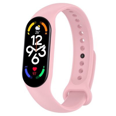 Silikonarmband Xiaomi Mi Band 7 Rosa - Techhuset.se