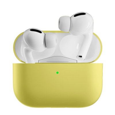Köp Silikonskal Apple AirPods Pro 2 Gul Online