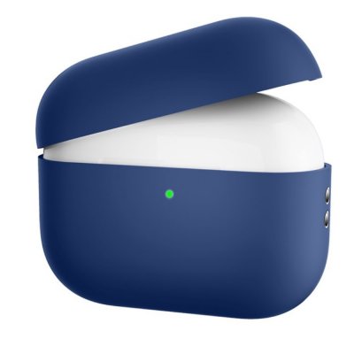 Köp Silikonskal Apple AirPods Pro 2 Mörkblå Online