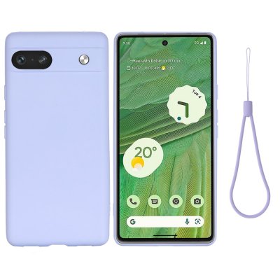 Silikonskal Google Pixel 7a Lila