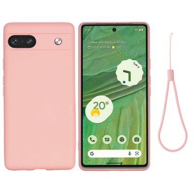 Silikonskal Google Pixel 7a Rosa