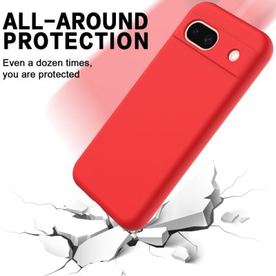 Silikonskal Google Pixel 8a Röd