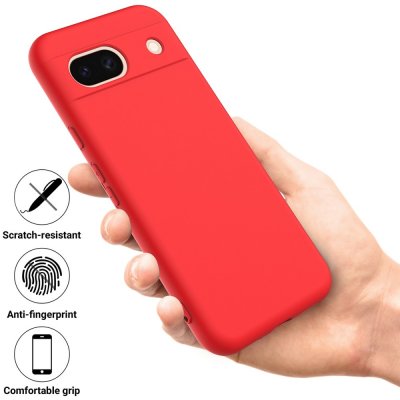 Silikonskal Google Pixel 8a Röd