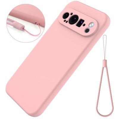 Silikonskal Google Pixel 9 Pro XL rosa