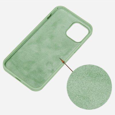 Köp Silikonskal iPhone 14 Pro Max Grön Online