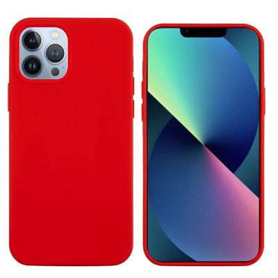 Köp Silikonskal iPhone 14 Pro Max Röd Online