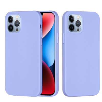 Köp Silikonskal iPhone 15 Pro Max Lila Online