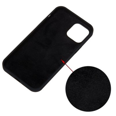 Köp Silikonskal iPhone 15 Pro Max Svart Online