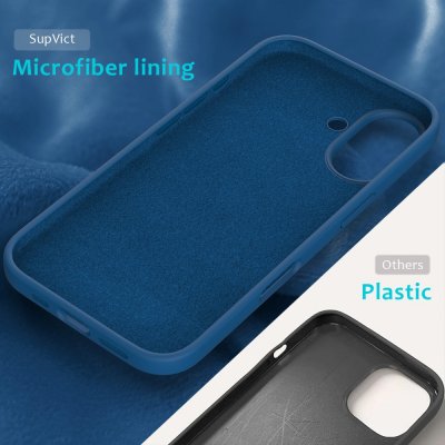 Silikonskal iPhone 16 Blå