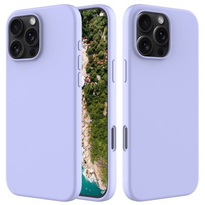 Silikonskal iPhone 16 Pro Max Lila