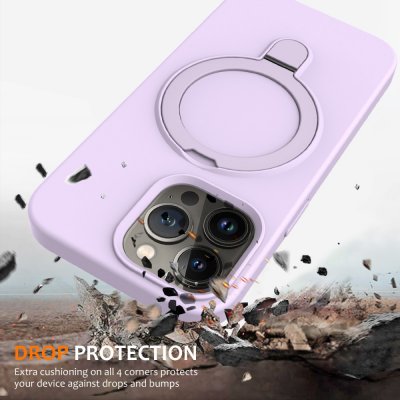 Kickstand MagSafe skal iPhone 16 Pro Lila