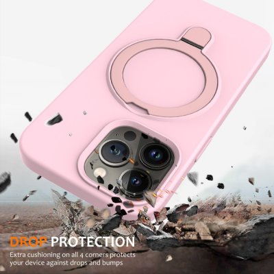 Kickstand MagSafe skal iPhone 16 Pro Max Rosa