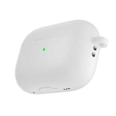 Köp Silikonskal Med Karbinhake Apple AirPods Pro 2 Vit Online