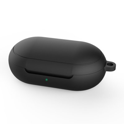Silikonskal Med Karbinhake Galaxy Buds/Buds Plus Svart - Techhuset.se