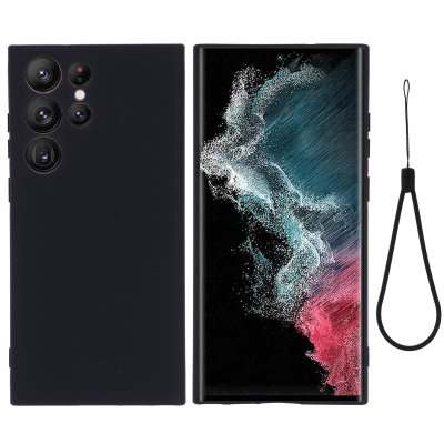 Köp Silikonskal Samsung Galaxy S23 Ultra Svart Online