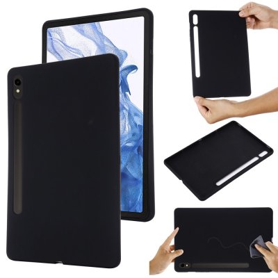 Köp Silikonskal Samsung Galaxy Tab S9 FE Svart Online