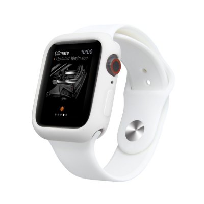 Techhuset Silikonskal Till Apple Watch 44mm Vit bild 1