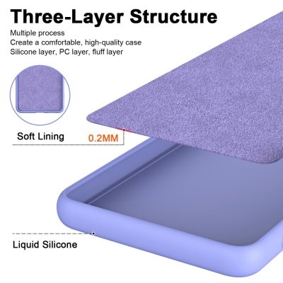 Silikonskal Xiaomi 13 Lite Lila
