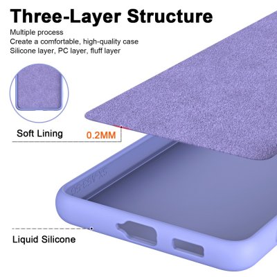Silikonskal Xiaomi 13T Lila