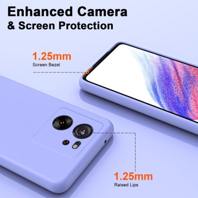 Silikonskal Xiaomi 13T Lila