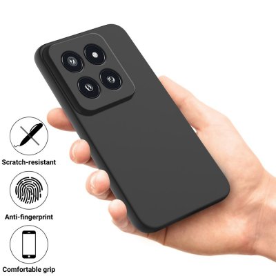 Silikonskal Xiaomi 14 Svart
